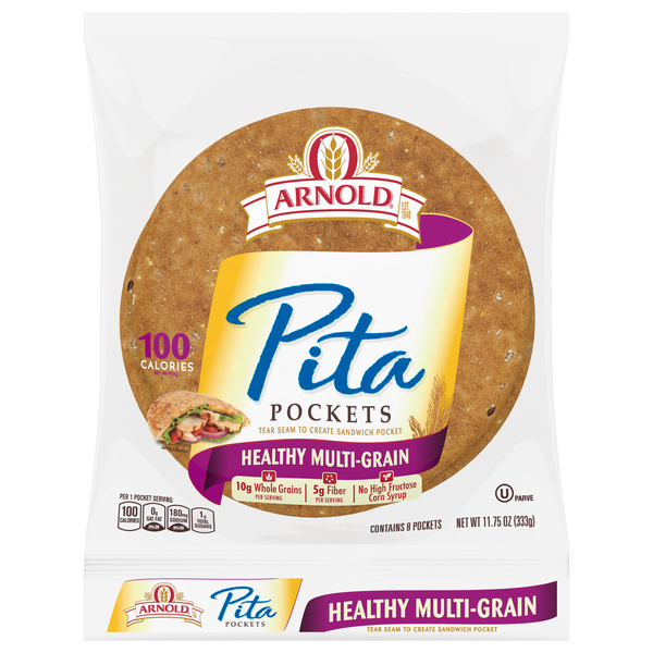 Arnold Oroweat Brownberry Pocket Thins Healthy Multi-Grain