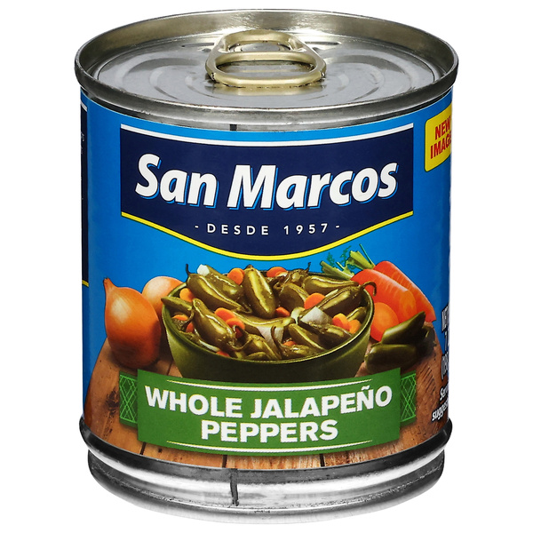 San Marcos Whole Jalapeno Peppers 7 oz | Hy-Vee Aisles Online