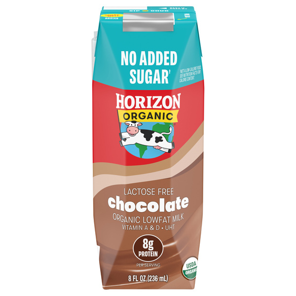 Horizon Organic Shelf Stable Lactose Free No Added Sugar 1% Lowfat