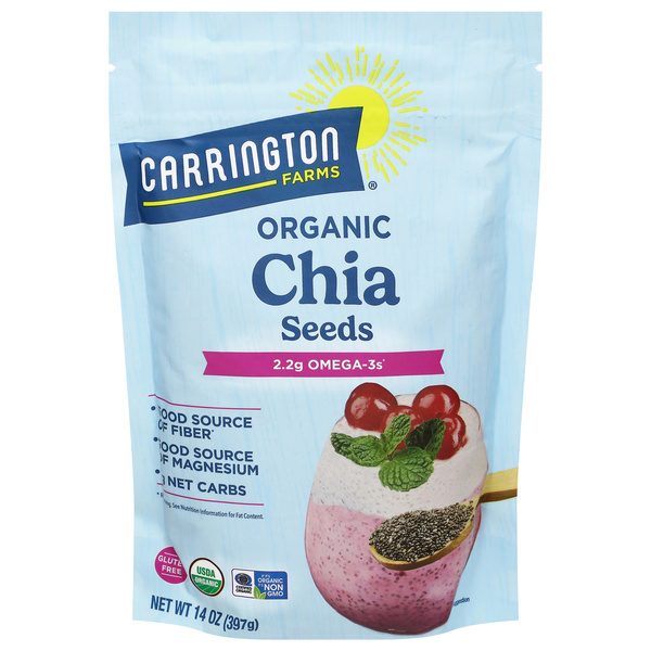 Carrington Farms Organic Chia Seeds 14 oz | Hy-Vee Aisles Online