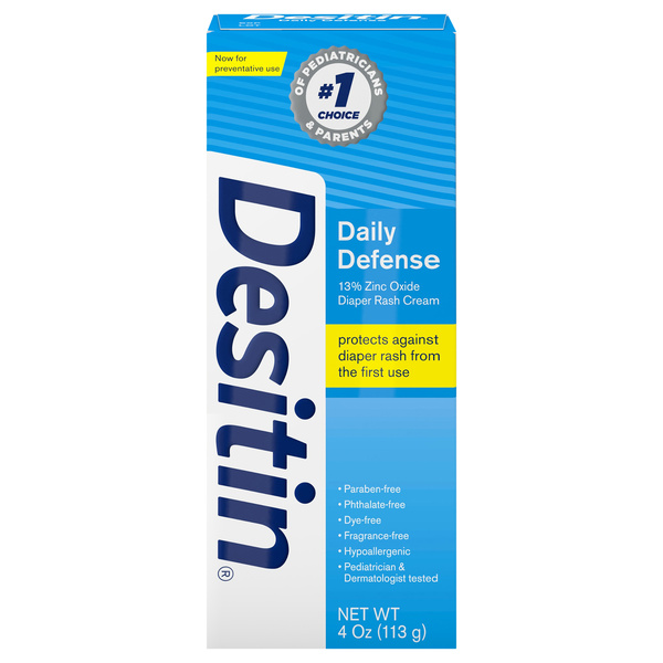 デイ　ディフェンス　クリーム Desitin Daily Defense Zinc Oxide Diaper Rash Cream | Hy-Vee Aisles