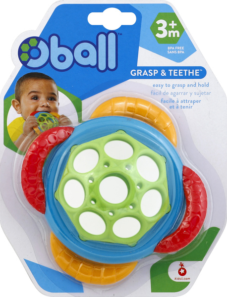 Oball Grasp & Teeth Easy-Grasp Teether | Hy-Vee Aisles Online