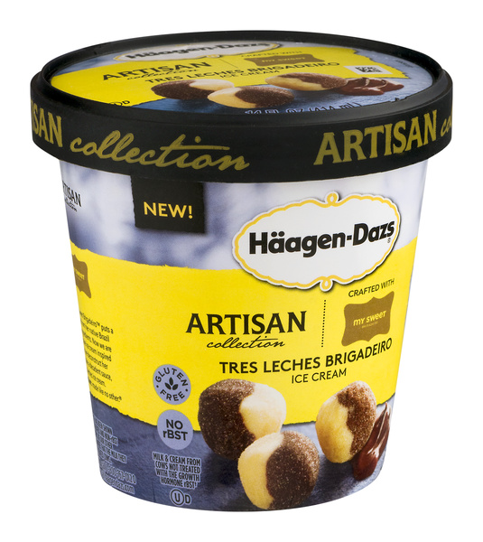 Häagen-Dazs Artisan Collection Ice Cream Tres Leches Brigadeiro Häagen-Dazs Artisan Collection Ice Cream Tres Leches Brigadeiro