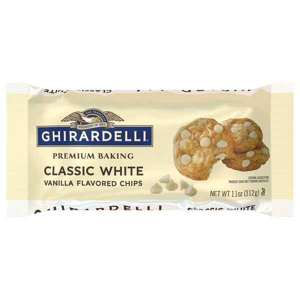 Ghirardelli Classic White Premium Baking Chips | Hy-Vee Aisles