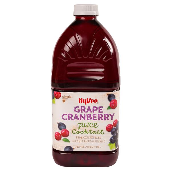 Hy-Vee Grape Cranberry Juice | Hy-Vee Aisles Online Grocery Shopping