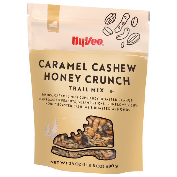 Hy-Vee Trail Mix Caramel Cashew Honey Crunch | Hy-Vee Aisles