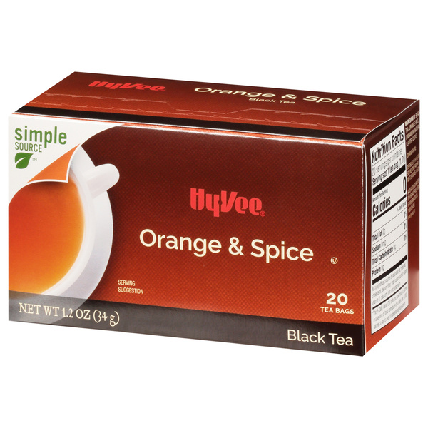 Hy-Vee Orange & Spice Black Tea Bags | Hy-Vee Aisles Online