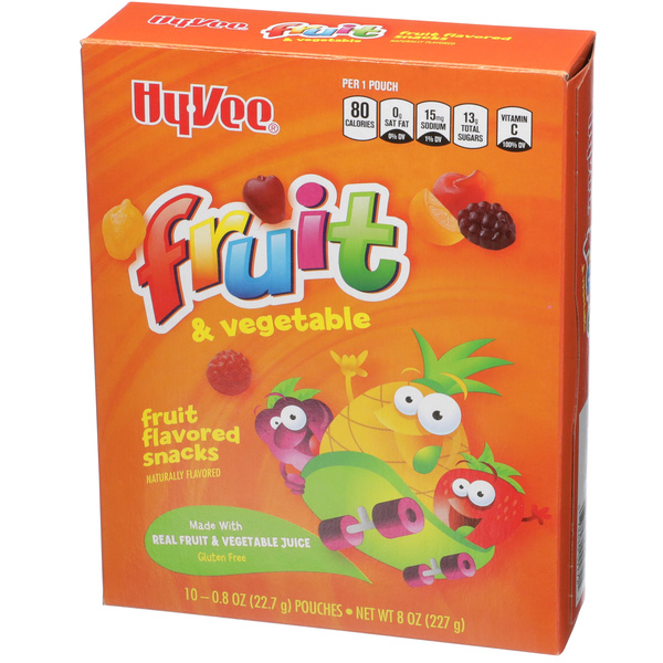 Hy-Vee Fruit Snack Variety Pack 10-0.8 oz Pouches | Hy-Vee Aisles