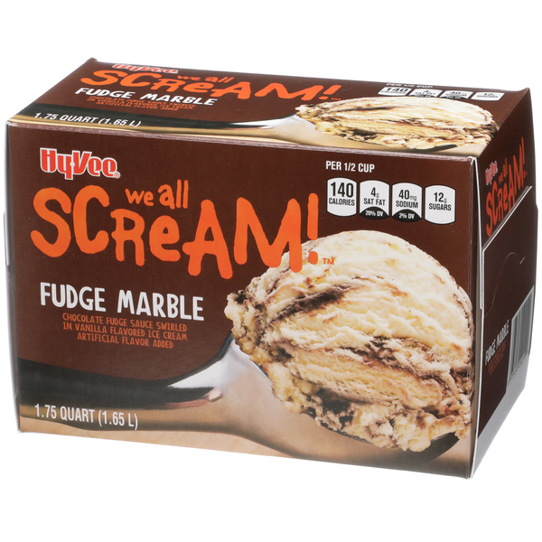Hy-Vee Fudge Marble Ice Cream | Hy-Vee Aisles Online Grocery Shopping