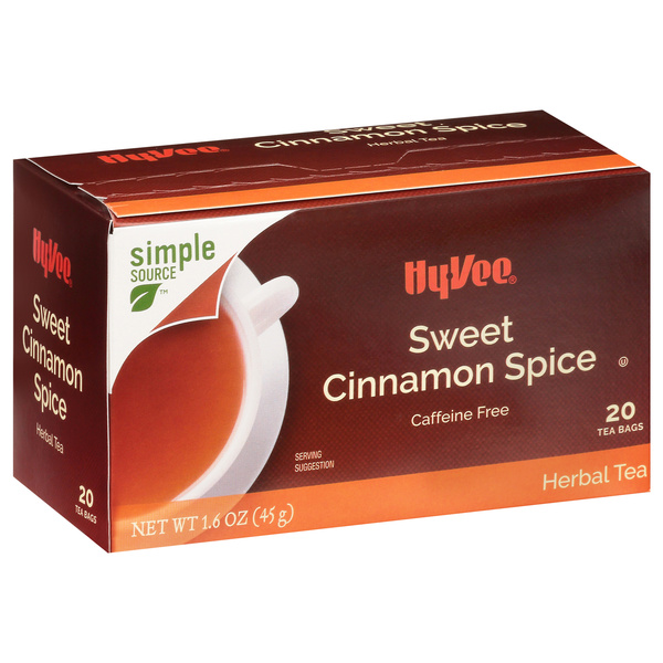 Hy-Vee Sweet Cinnamon Spice Herbal Tea Bags | Hy-Vee Aisles Online