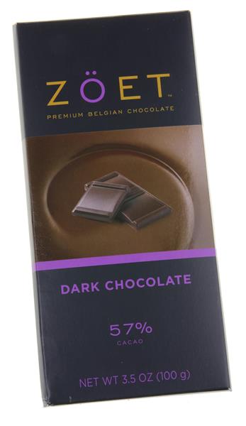 Zöet Dark Chocolate 57% Cacao | Hy-Vee Aisles Online Grocery Shopping