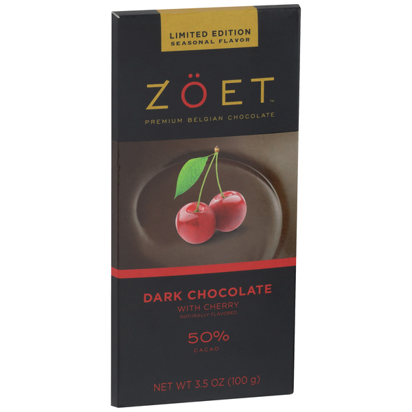 Zöet Dark Chocolate With Cherry | Hy-Vee Aisles Online Grocery