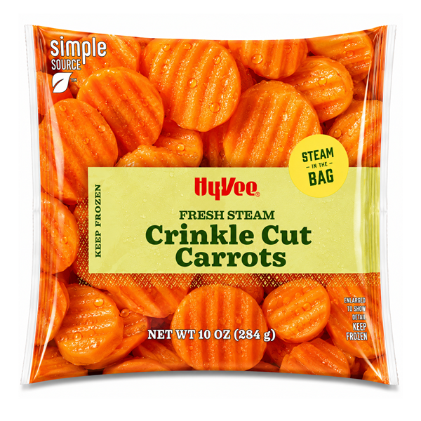 Hy-Vee Fresh Steam Crinkle Cut Carrots | Hy-Vee Aisles Online