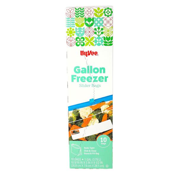 Hy-Vee Gallon Freezer Slider Bags | Hy-Vee Aisles Online Grocery