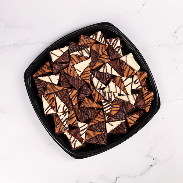 Fresh Brownie Assorted Tray, Large - 64 Count | Hy-Vee Aisles