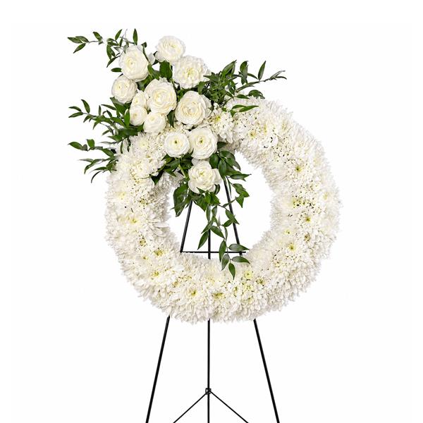 Cherished Memories - Flower Wreath | Hy-Vee Aisles Online Grocery