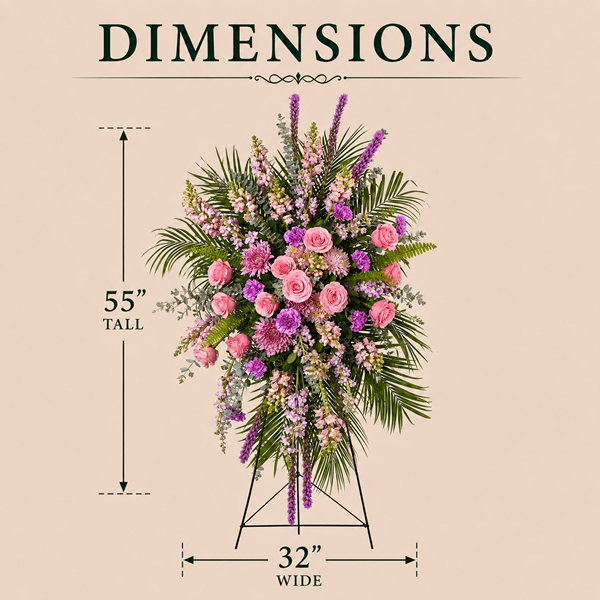 Enchanted Tribute - Standing Flower Easel Spray | Hy-Vee Aisles