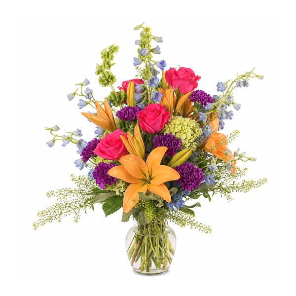Garden of Comfort - Sympathy Flower Vase Arrangement | Hy-Vee