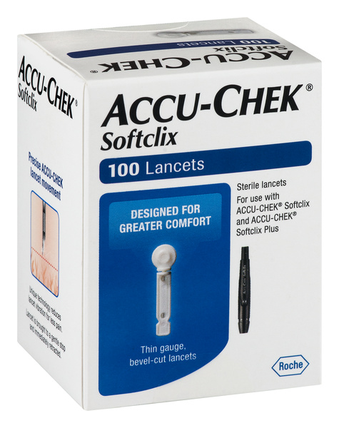 Accu-Chek Softclix Lancets, image courtesy of Hy-Vee