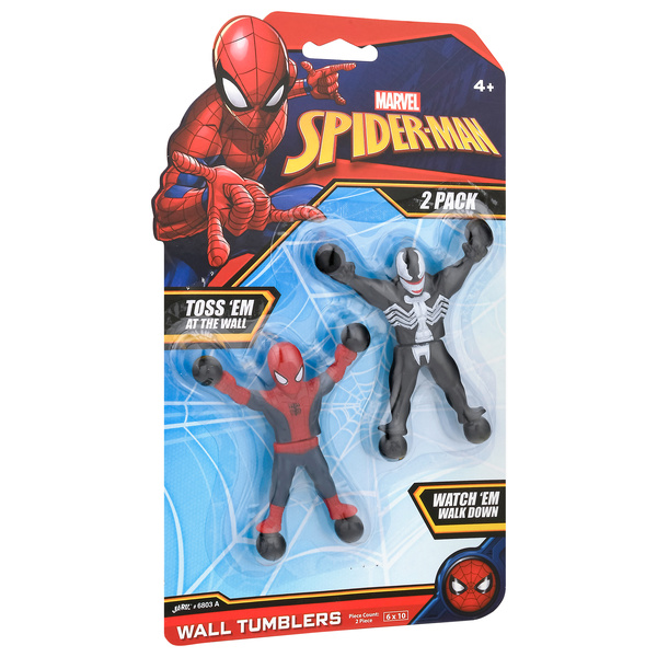 Marvel Wall Tumblers, Spider Man, 2 Pack | Hy-Vee Aisles Online