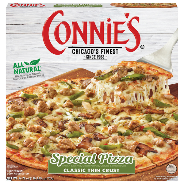 Connie's Classic Thin Crust Special Pizza 24.79 oz | Hy-Vee Aisles