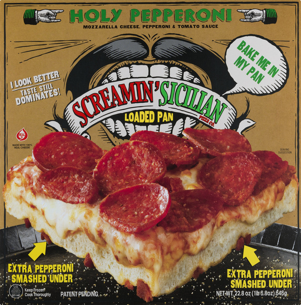 Screamin Sicilian Pizza Co Holy Pepperoni Loaded Pan | Hy-Vee