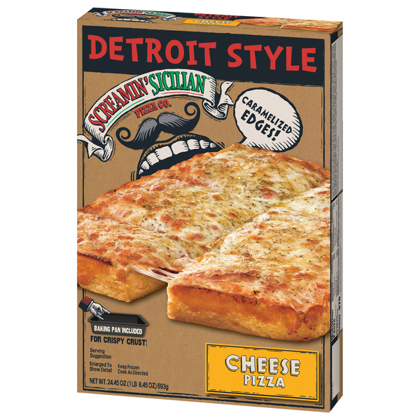 Screamin' Sicilian Pizza Co. Detroit Style Cheese Pizza 24.45 oz