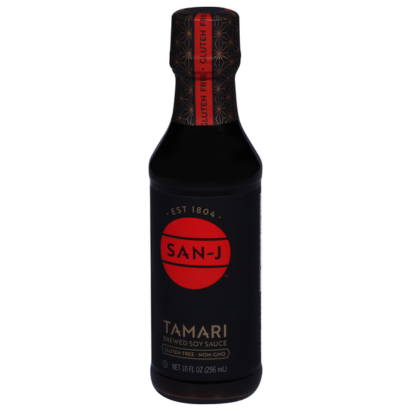 San-J Tamari Brewed Soy Sauce 10 fl oz | Hy-Vee Aisles Online