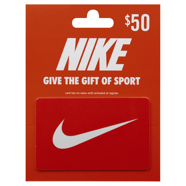 NIKE ギフトカード Nike Gift Card 1 ea | Hy-Vee Aisles Online Grocery Shopping