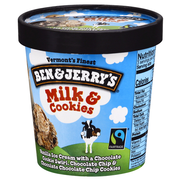 Ben & Jerry's Milk & Cookies Ice Cream | Hy-Vee Aisles Online