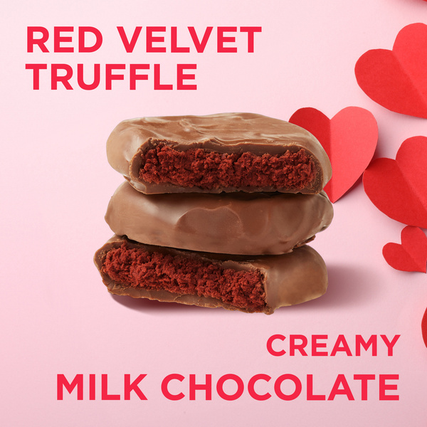 Russell Stover Valentine's Day Milk Chocolate Red Velvet Truffle