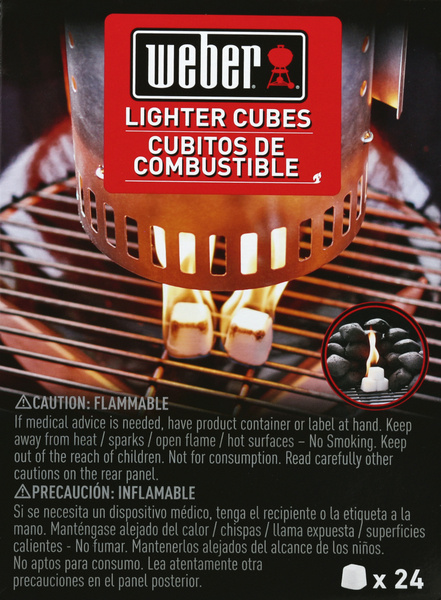 Weber Lighter Cubes | Hy-Vee Aisles Online Grocery Shopping
