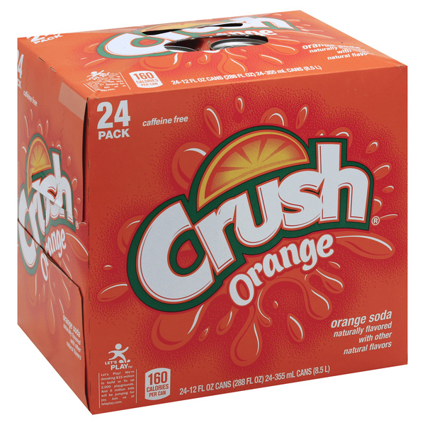 週末値下中　Ki-no One Off Shade ＋ Amber Orange Crush Caffeine Free Soda Orange 24 Pack | Hy-Vee Aisles Online