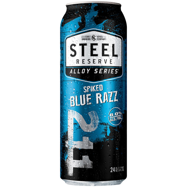Steel Reserve Alloy Series Spiked Blue Razz Beer | Hy-Vee Aisles