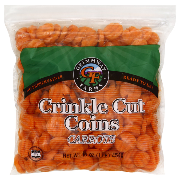 Grimmway Farms Carrots Crinkle Cut Coins | Hy-Vee Aisles Online