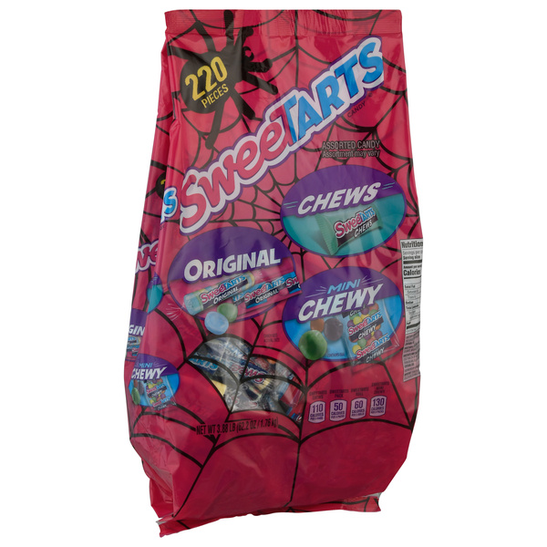 SweeTarts Original, Chews & Mini Chewy Candy Variety Pack 220