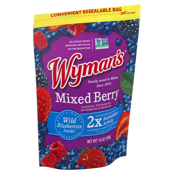 Wyman's Of Maine Fresh Frozen Mixed Berries | Hy-Vee Aisles Online