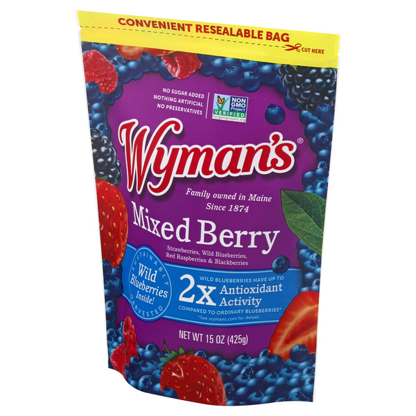 Wyman's Of Maine Fresh Frozen Mixed Berries | Hy-Vee Aisles Online