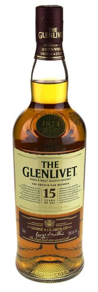 The Glenlivet 15 Year Old French Oak Reserve Single Malt Scotch