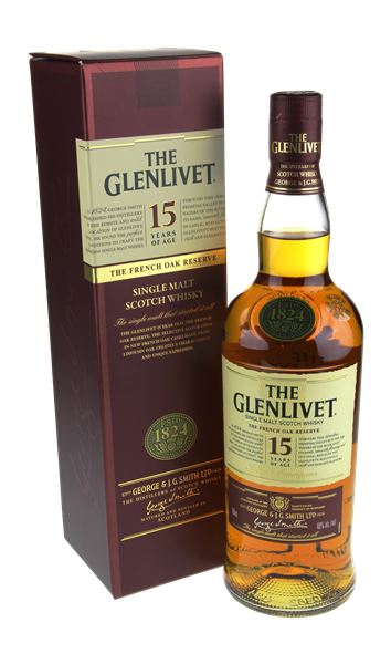 The Glenlivet 15 Year Old French Oak Reserve Single Malt Scotch