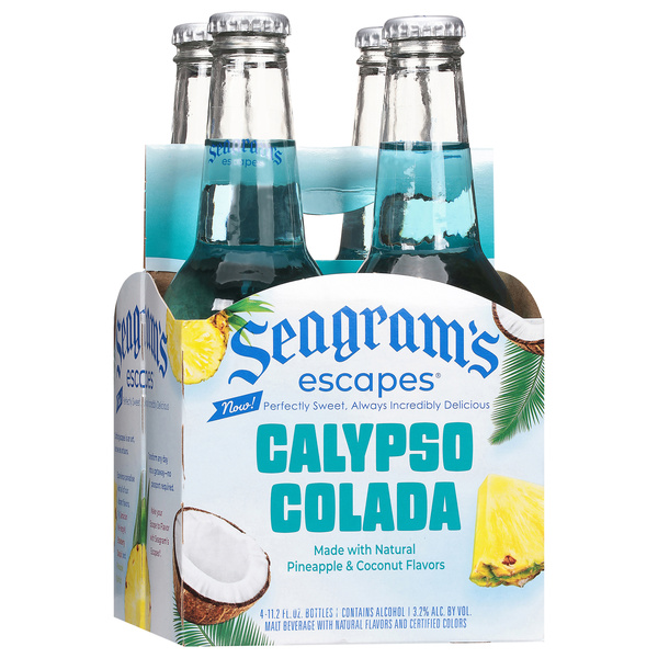 Seagram's Escapes Calypso Colada 4 Pack | Hy-Vee Aisles Online