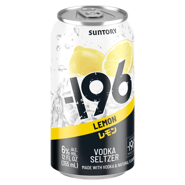 196 Suntory Lemon Vodka Seltzer 4Pk | Hy-Vee Aisles Online Grocery