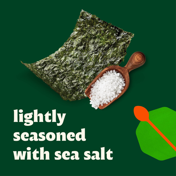 Bibigo Sea Salt Seaweed Snack | Hy-Vee Aisles Online Grocery Shopping