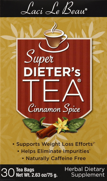 Laci Le Beau Super Dieter's Tea Cinnamon Spice | Hy-Vee Aisles