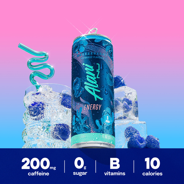 Alani Nu Energy Drink Breezeberry 12oz 12Pk | Hy-Vee Aisles Online