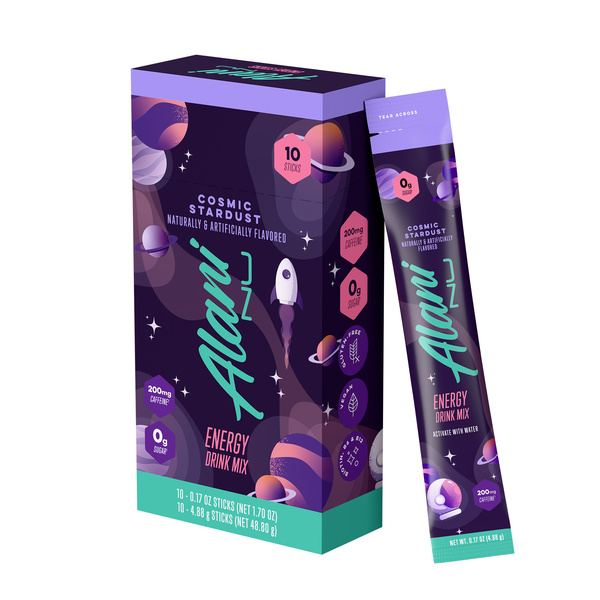 Alani Nu Energy Sticks, Cosmic Stardust 10ct Box | Hy-Vee Aisles