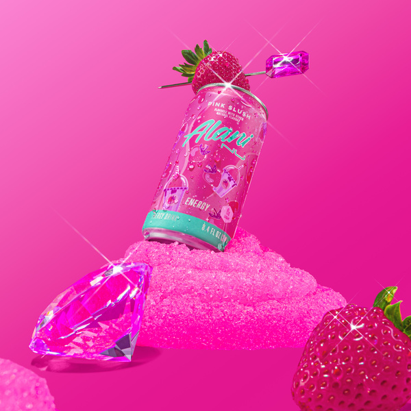 Alani Nu Mini Pink Slush Sugar Free Energy Drink 8.4 Fl Oz (Pack