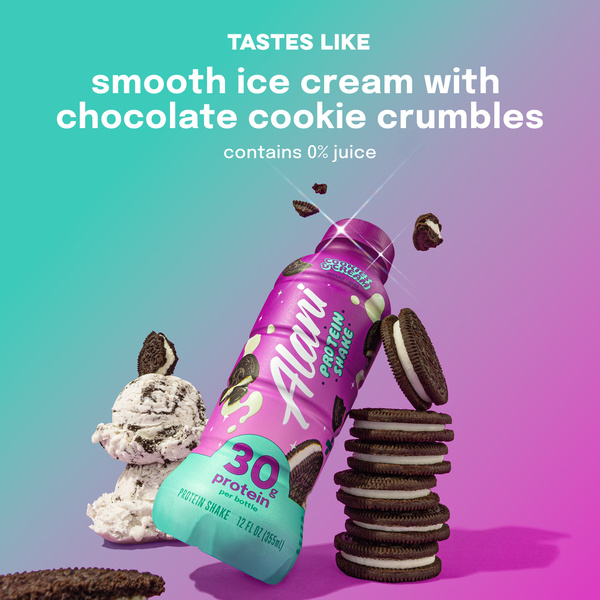 Alani Nu Protein Shake Cookies & Cream 12oz, 30g Protein | Hy-Vee