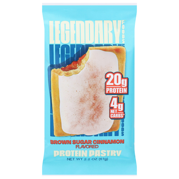 Legendary Foods Brown Sugar Cinnamon Flavored Protein Pastry 2.2