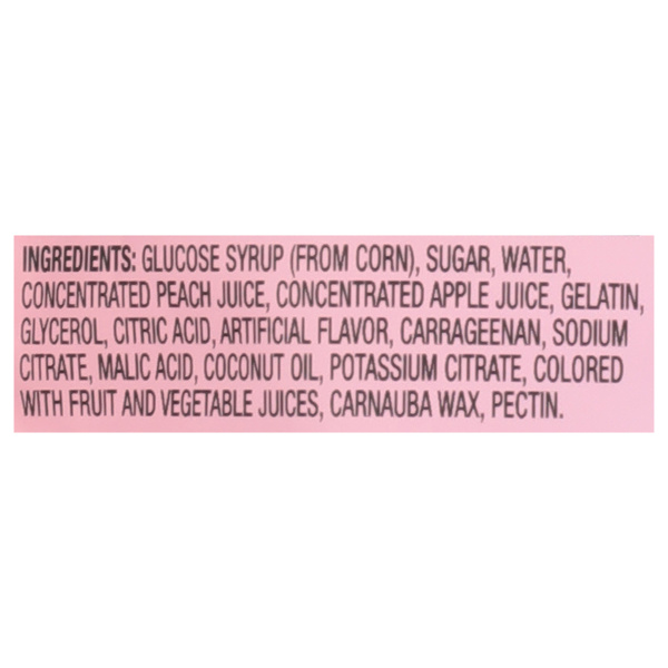 Peelerz Peach Gummy Candy 6 oz | Hy-Vee Aisles Online Grocery Shopping